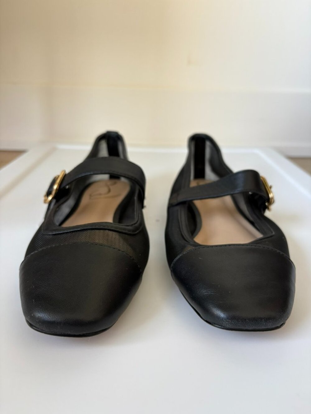 Sam Edelman Miranda Mary Jane Mesh Ballet Flats - Picture 6 of 8